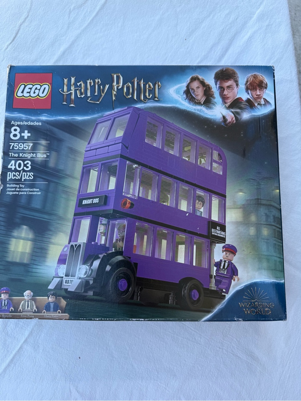 LEGO Purple Knight Bus Harry Potter Building Set 75957
